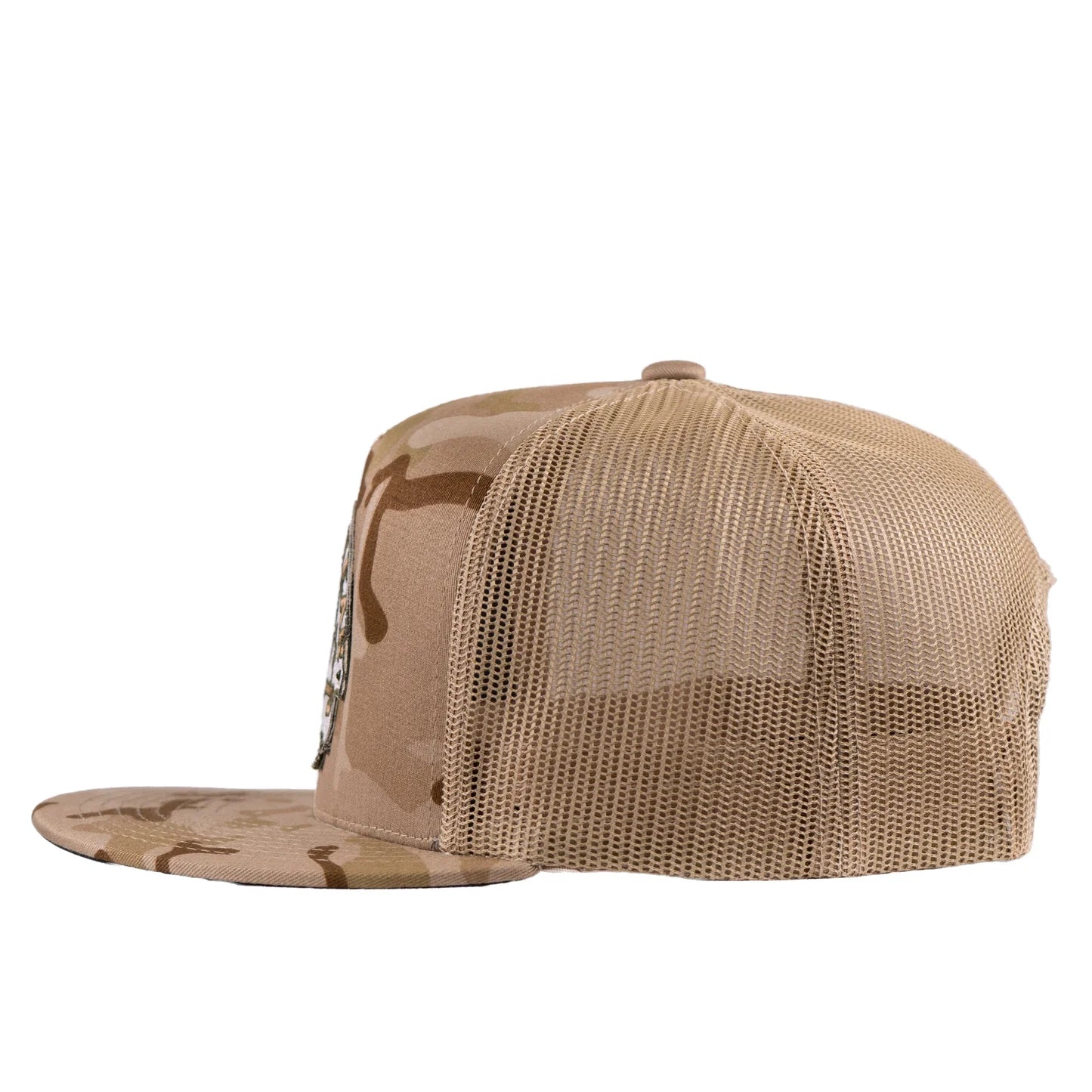 Lazy J Ranch Camo & Olive Arrowhead Classic Five Panel Trucker Hat