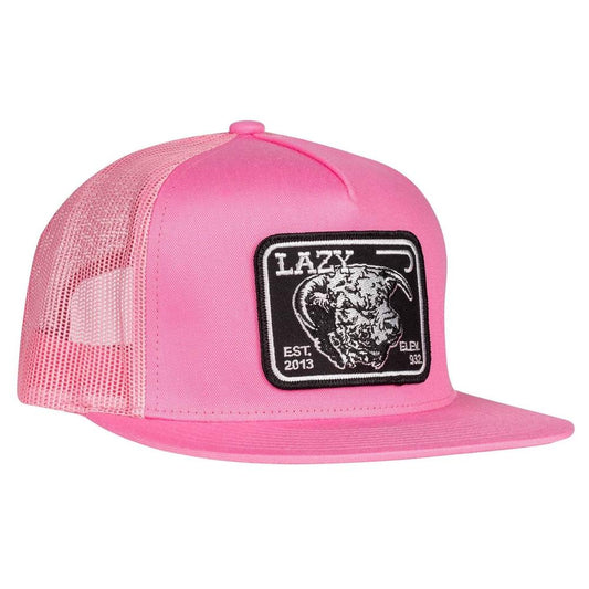 Lazy J Ranch Pink & Black Elevation Classic Five Panel Trucker Hat