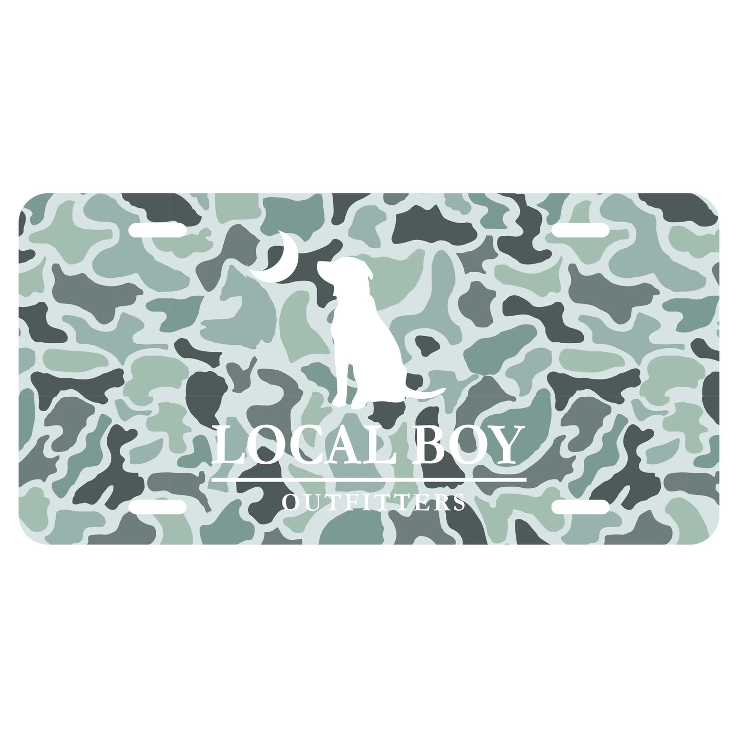 Local Boy License Plate - 3 Colors