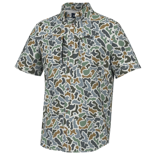 Local Boy Men's Localflage Bluff Backcountry Fishing Shirt