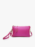 Riley crossbody wristlet bag, shown in one of several available colors