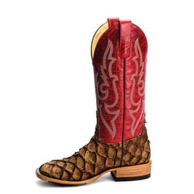 Macie Bean Women's Red Sinsation Cigar Matte Big Bass Boot