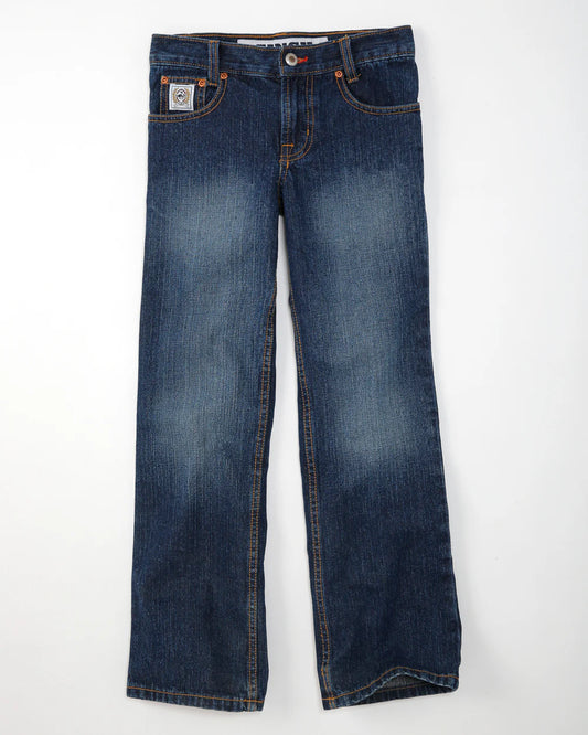 Cinch Boy's White Label Dark Stonewash Jean