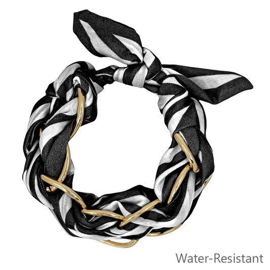 Water Resistant Scarf Chain Bracelet -2 Colors