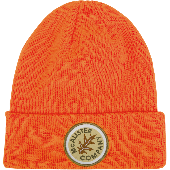 Drake McAlister Blaze Orange Upland Rib-Knit Stocking Beanie