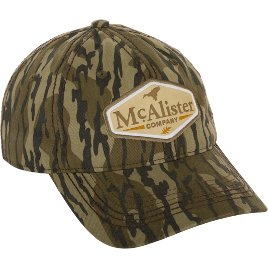 McAlister Camo Waterfowl Patch Twill Cap