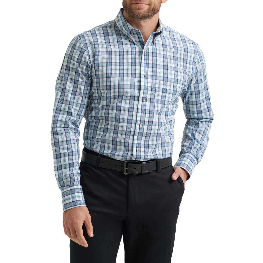 Wrangler Men's Riata Plaid Button Up Shirt - 4 Colors