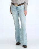 Cinch Womens Lynden Slim Trouser Jeans | Light Stone