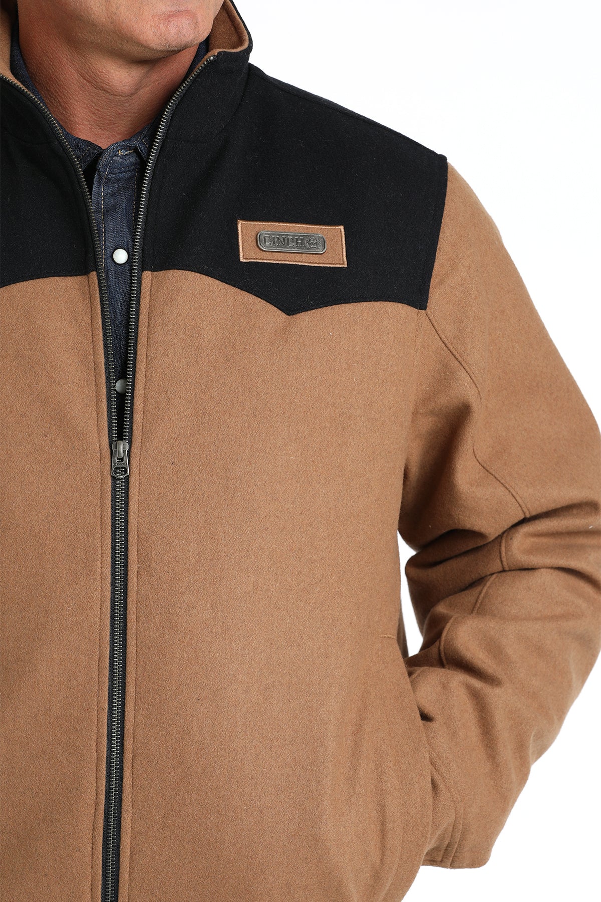 Men's Concealed Carry Western Jacket