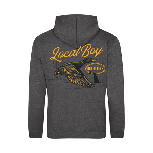 Local Boy Brushwood Grey Hoodie