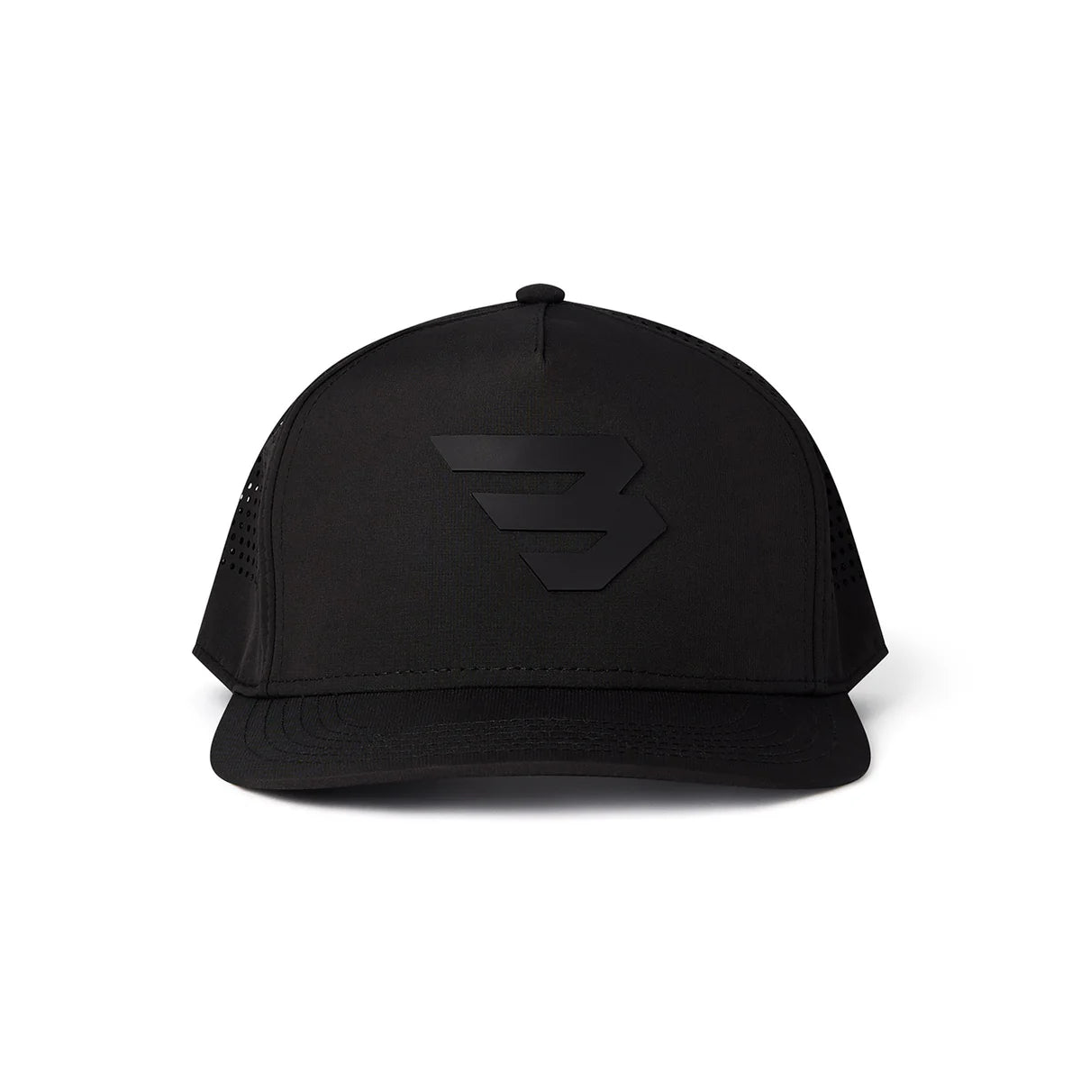 Burlebo Men's Black Performance Flying B Logo Hat