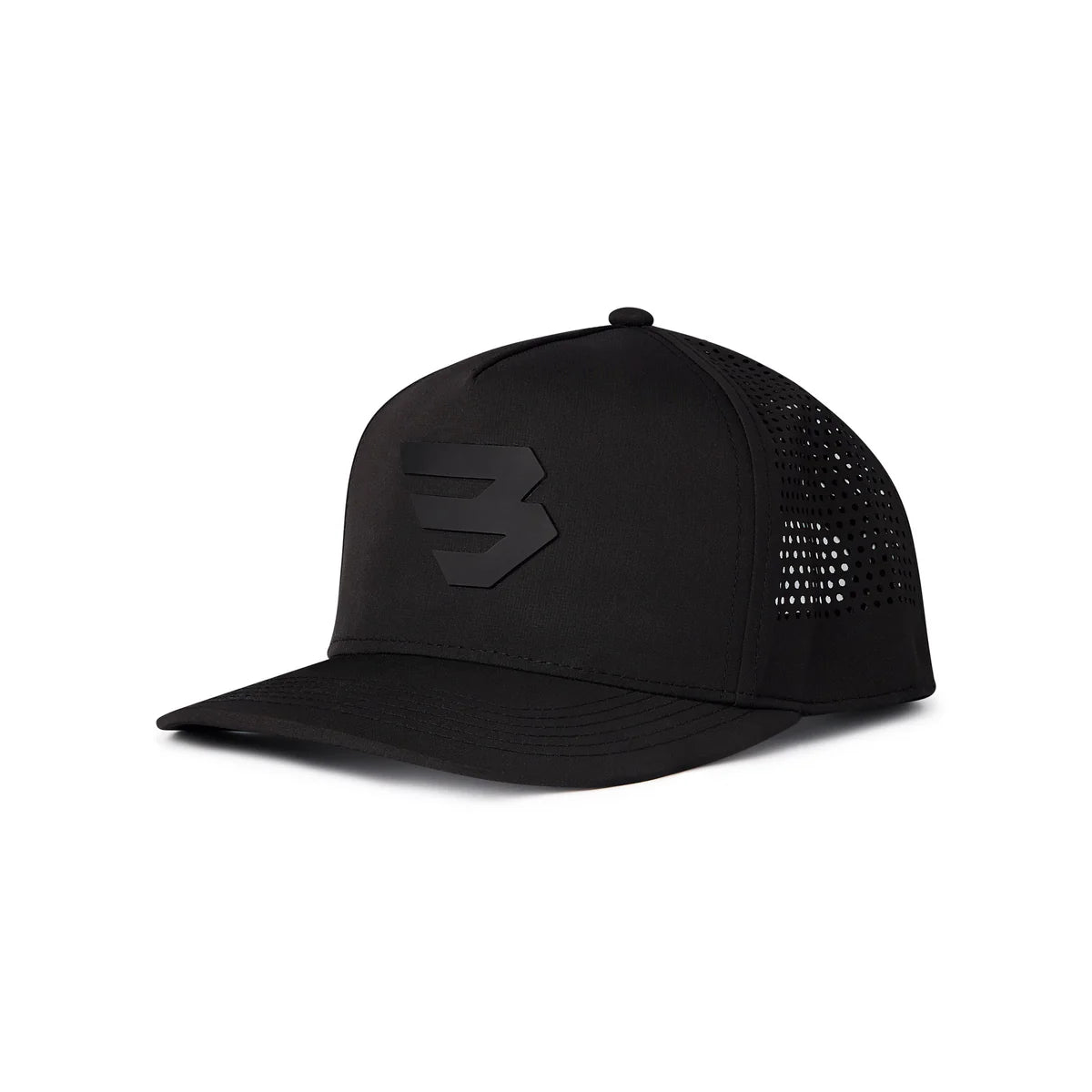 Burlebo Men's Black Performance Flying B Logo Hat