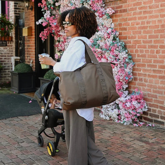 Itzy Ritzy Mocha Belong All-In-Tote