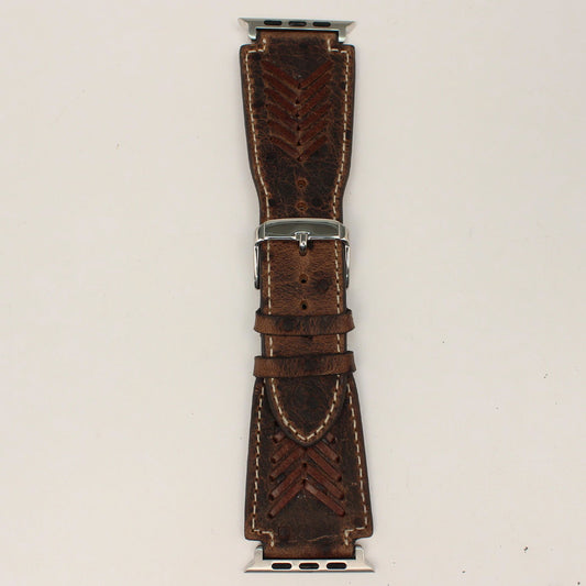 Genuine Leather Western Apple Watch Band