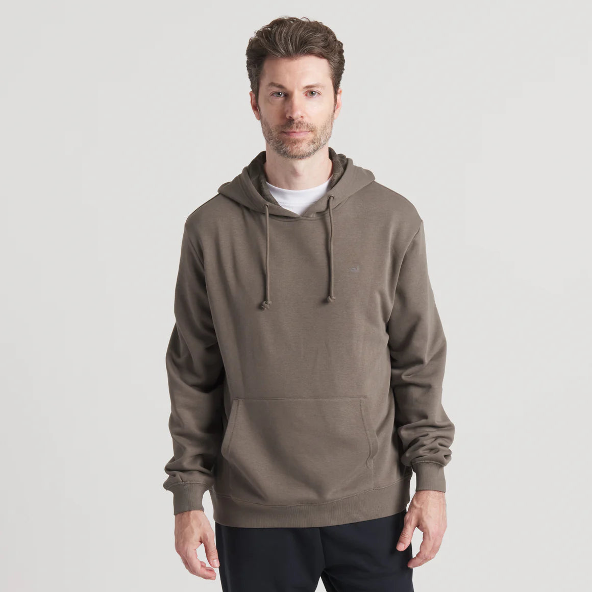 Southern Marsh Stone Brown Retro Camo Hallandale Hoodie