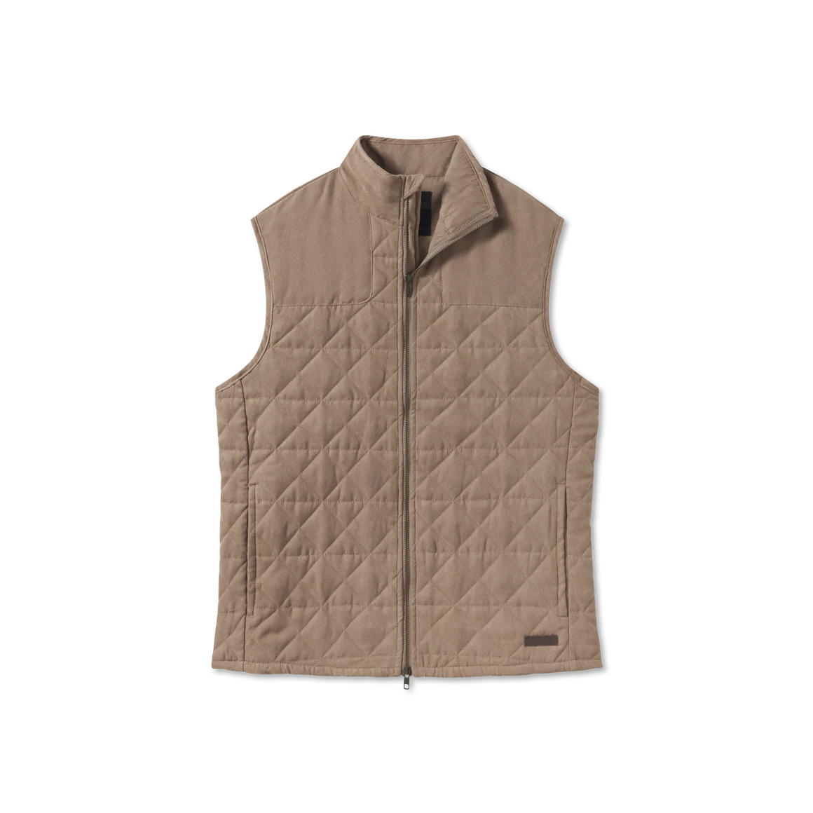 Southern Marsh Burnt Taupe Lawrence Quilted Vest