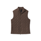 Southern Marsh Lawrence Quilted Vest in Brown