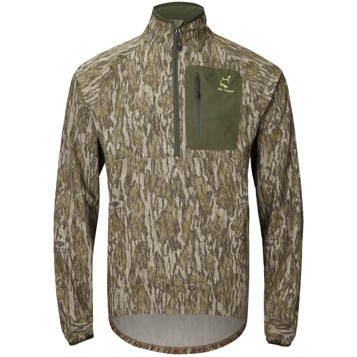 Drake Half Zip Pullover With Spider Web Technology - 2 Colors