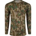 Mens Drake Performance Camo Crew Tee