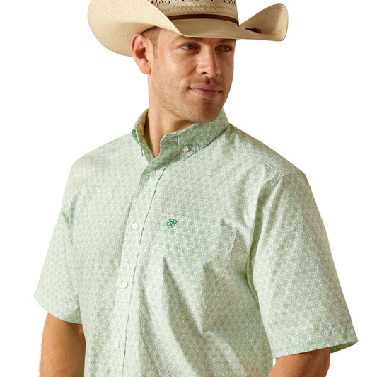 Ariat Men's Glass Green Dimitri Classic Fit Shirt