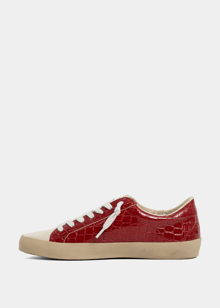 Women's Paula Cherry Red Sneaker ShuShop