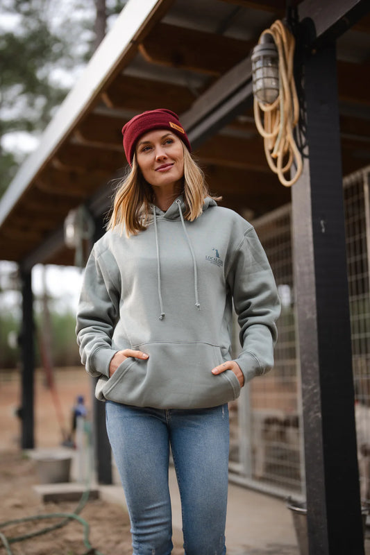 LG Field & Forest Dusty Green Brushwood Hoodie