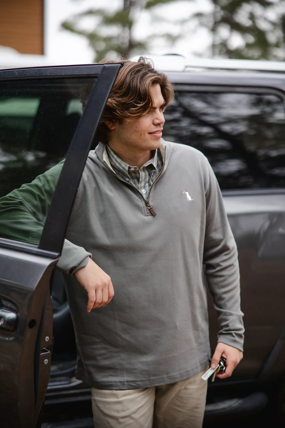 Local Boy Bentley Quarter Zip Pullover -2 Colors