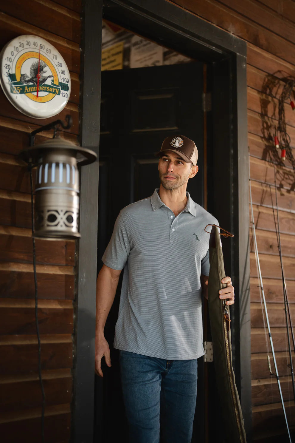 Local Boy Men's Driftwood Polo -2 Colors