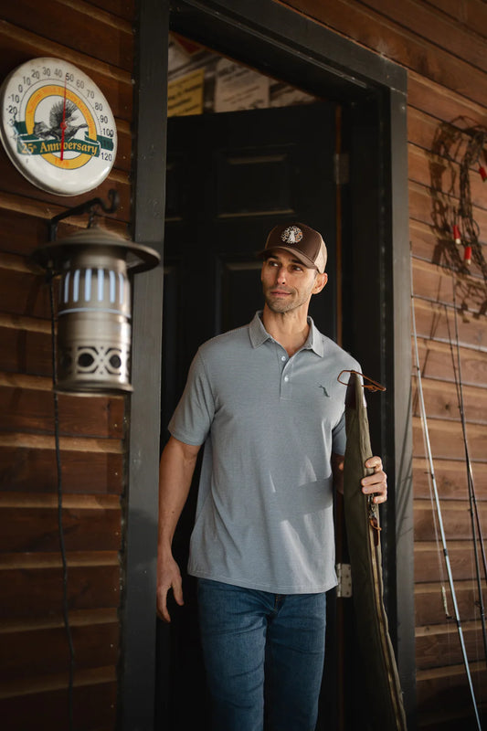 Local Boy Men's Driftwood Polo -2 Colors