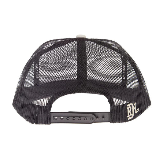 Red Dirt Hat Company Up In Lights Silver & Black Hat