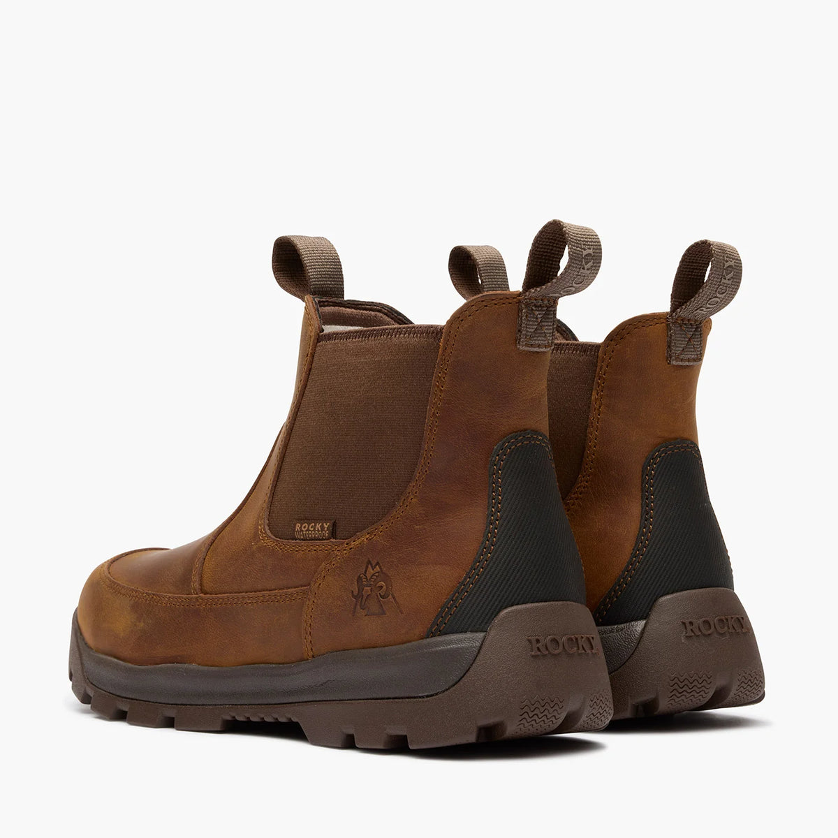 Rocky Mens Backlands Waterproof Chelsea Outdoor Boot