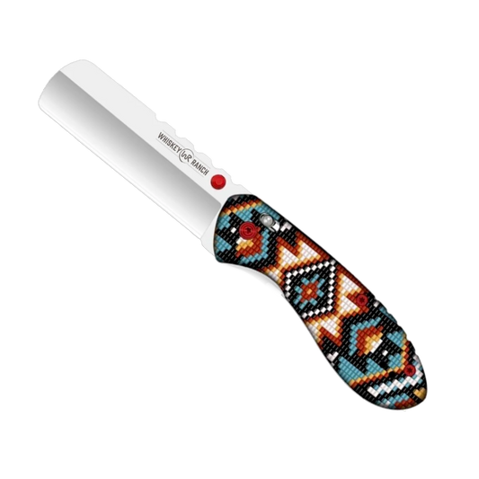 Whiskey Bent Southwest Sand Handle Folding Pocket Knife