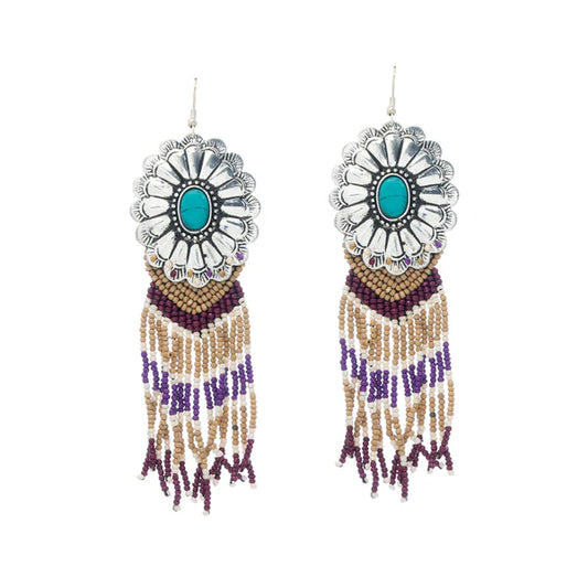 Western Serilda Beaded Earrings