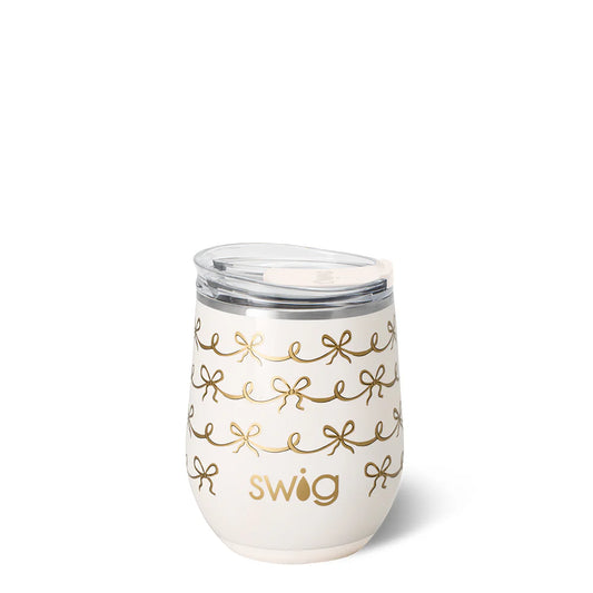 Pretty In Pearl Stemless Wine 12oz Swig