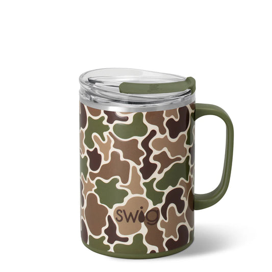 Hunting Camo Camper Mug 24oz Swig
