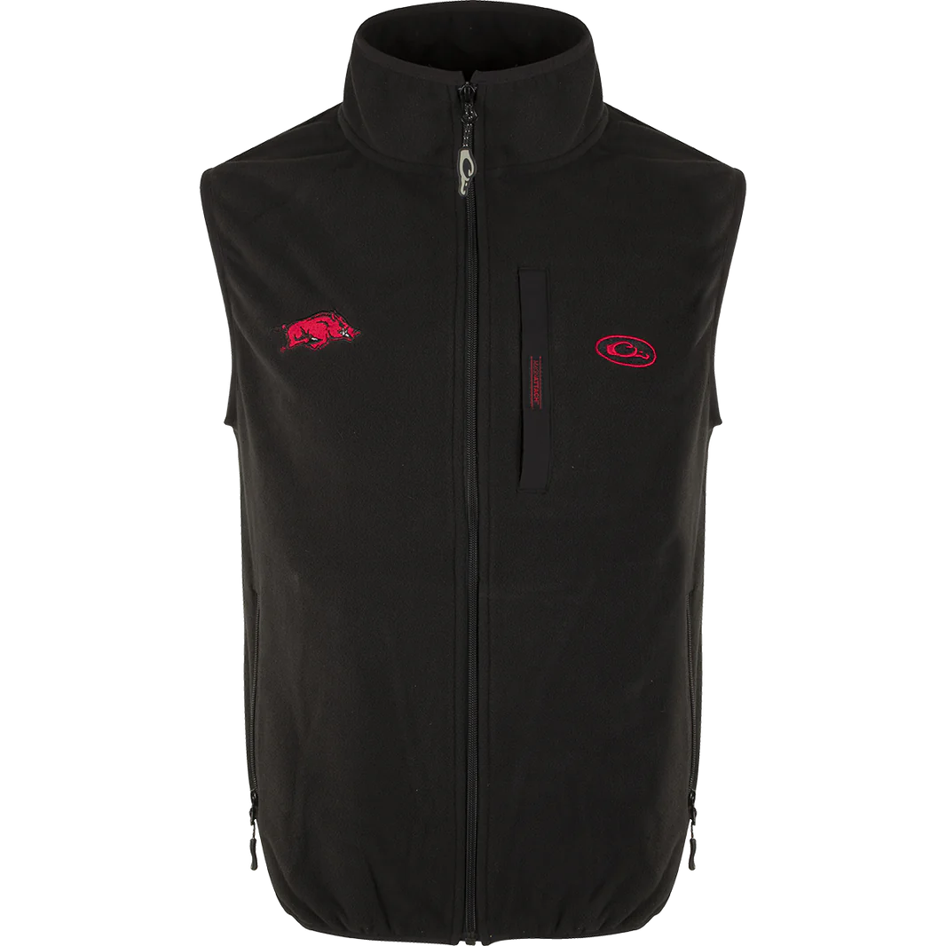 Drake Men's Arkansas Camp Fleece Vest - 2 Colors
