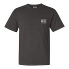 grey tee front view