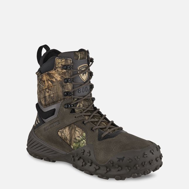 Men's VaprTrek 8-inch Waterproof Leather Insulated Mossy Oak® Camo Boot