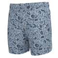 Local Boy Bayview swim trunks in distressed LocalFlage Cobalt print
