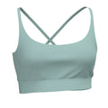 Local Girl sports bra in Bottomland camo print, shown in one of several available colors