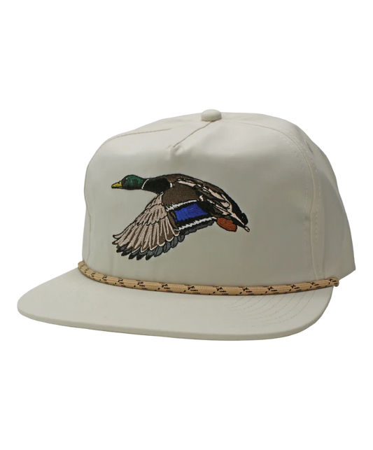 Local Boy Mr. Mallard Stone Low-Profile Rope Hat