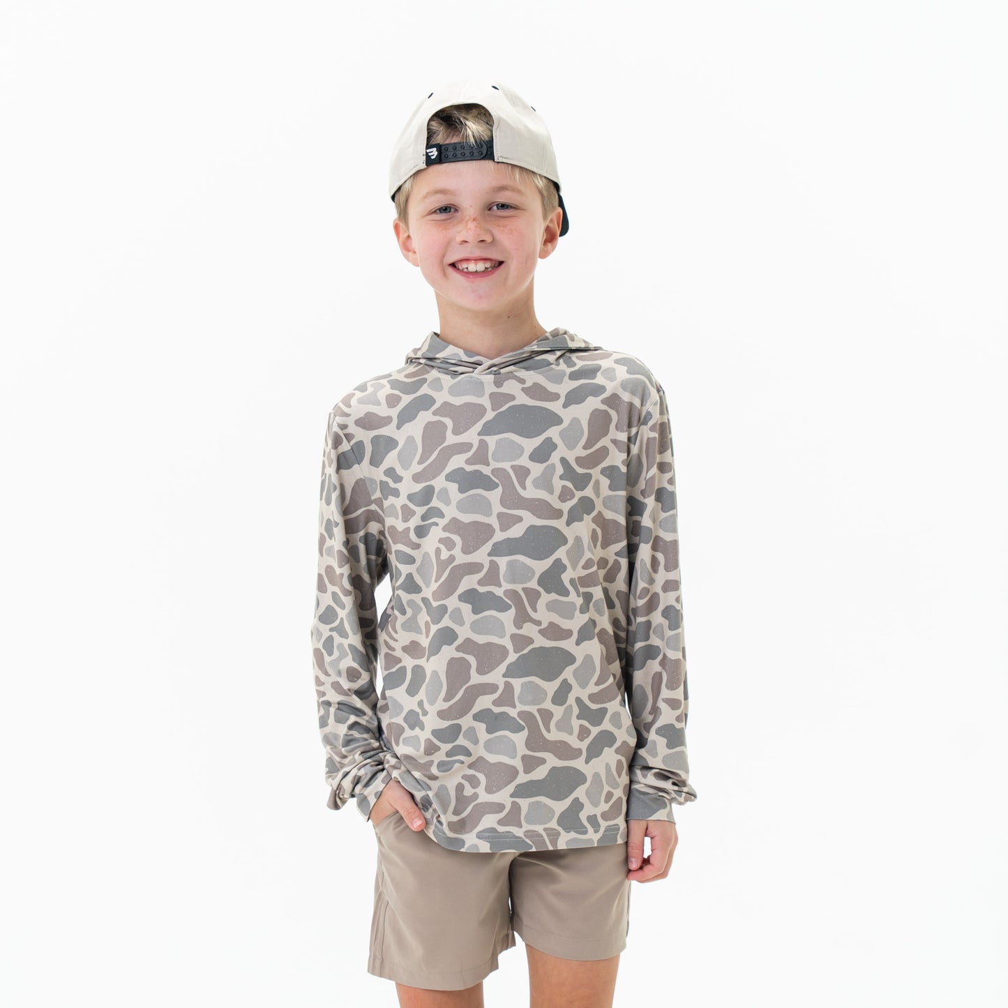 Youth Classic Deer Camo Burlebo Performance Hoodie