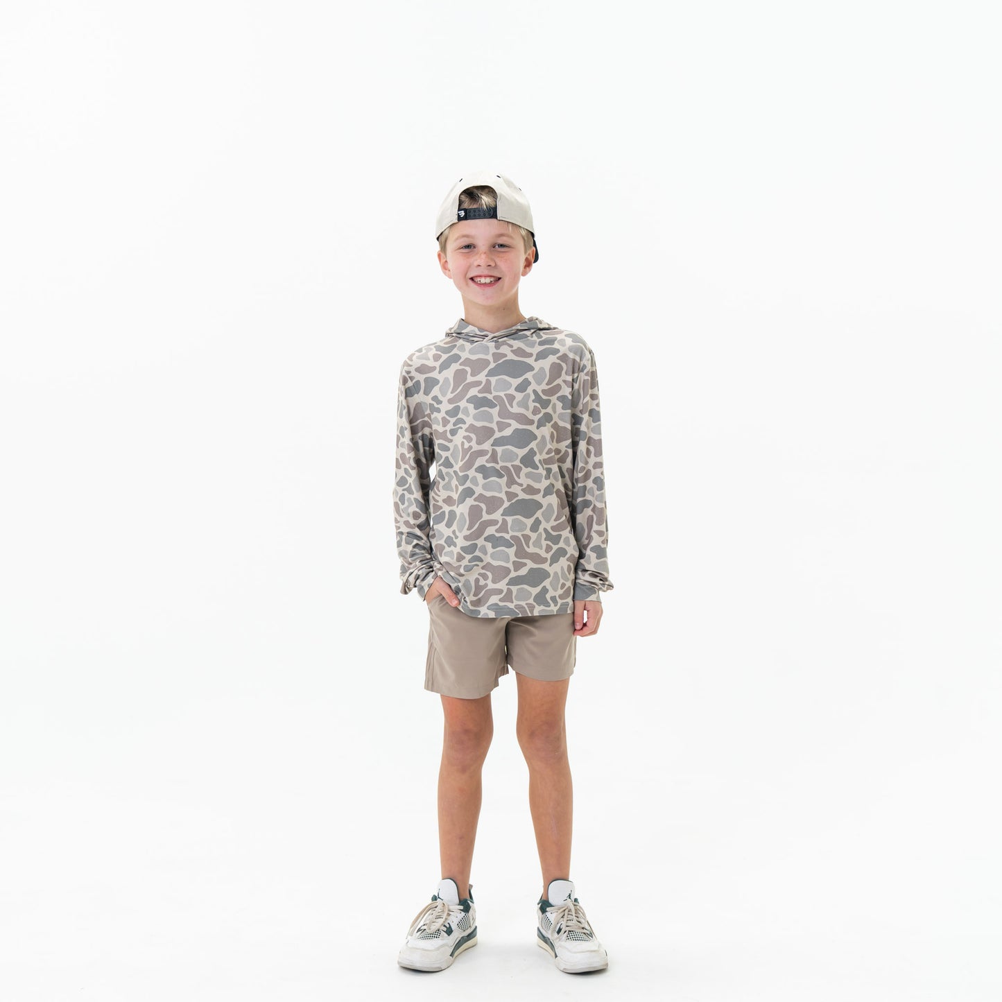 Youth Classic Deer Camo Burlebo Performance Hoodie