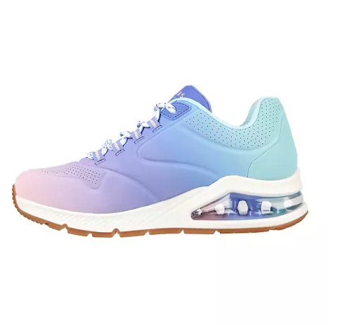 Uno 2 Blue Ombre Skechers Tennis Shoes