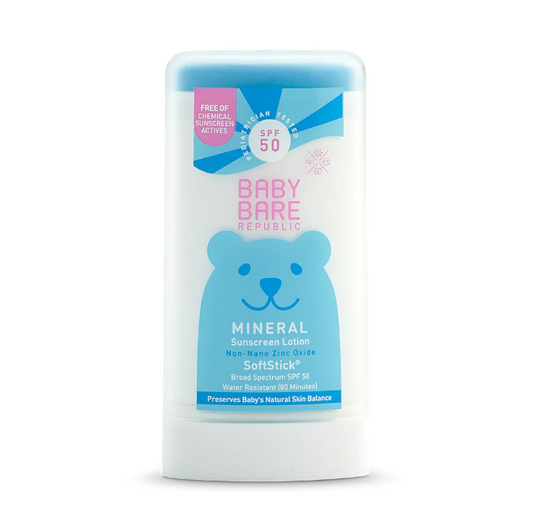 Mineral SPF 50 Baby Sunscreen Face & Body SoftStick®