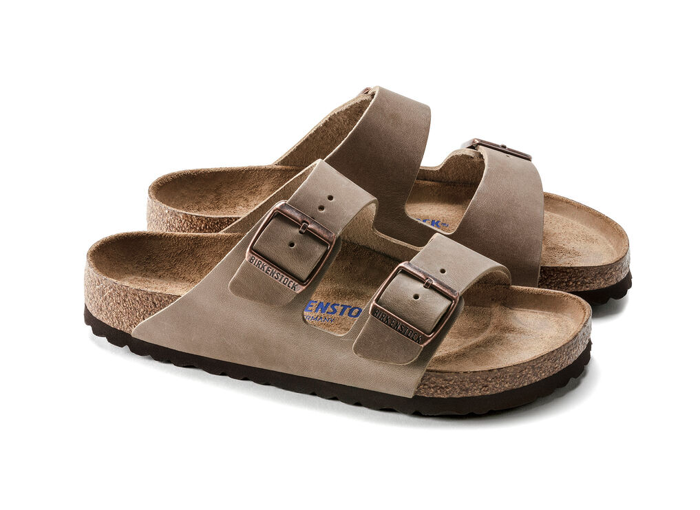 Brown online birkenstocks women