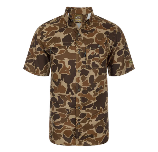 8-Shot Flyweight Short Sleeve Shirt By Drake