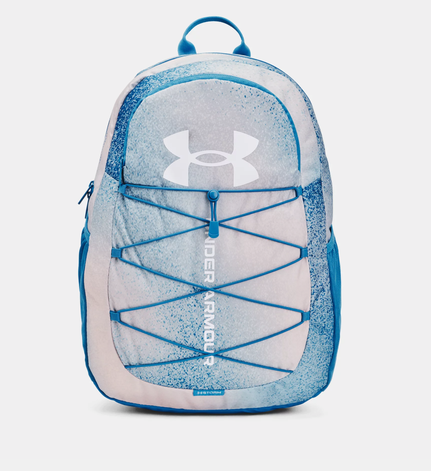 UA Hustle Sport Backpack Cosmic Blue & White – Dales Clothing Inc