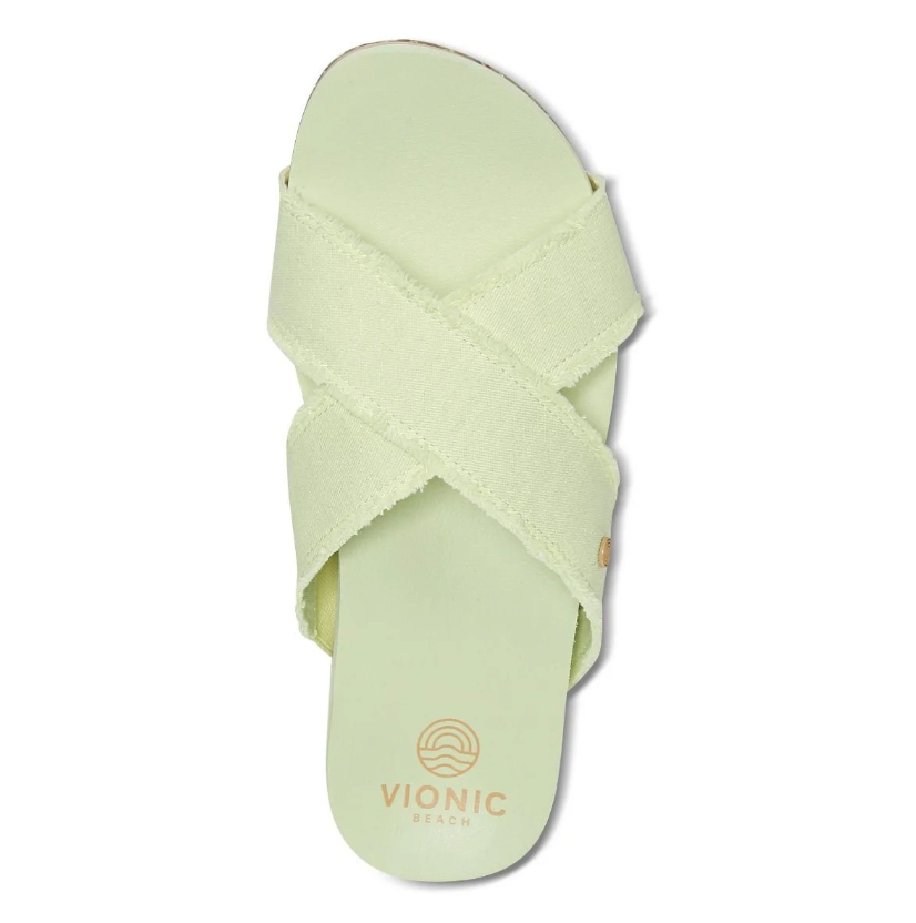 Panama Pale Lime Sandals By Vionic