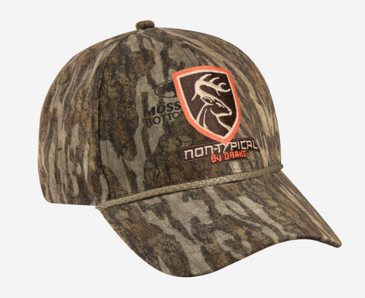 Non-Typical 5-Panel Mossy Oak Bottomland Hat By Drake